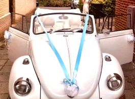 VW Beetle wedding car in Brentwood